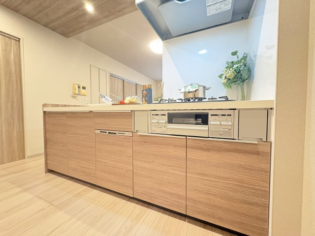 【キッチン】 | サンクレイドル志木　(丸井志木店) | 現地（2025年11月）撮影
家族と会話が弾む、開放的な対面キッチン。