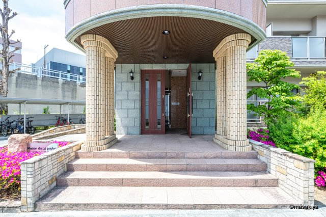 メゾン・ド・ポプラのエントランス