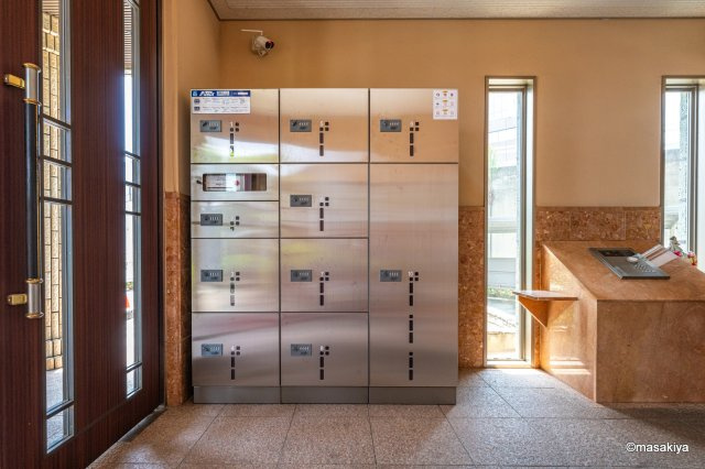 メゾン・ド・ポプラのエントランス