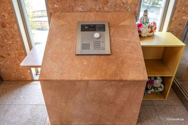 メゾン・ド・ポプラのエントランス