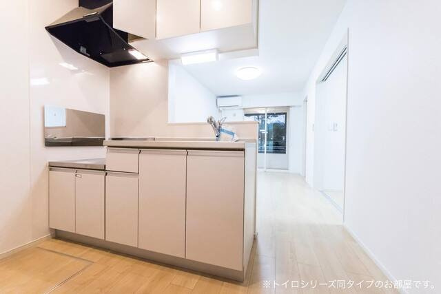 鵠沼松が岡４丁目アパートのキッチン