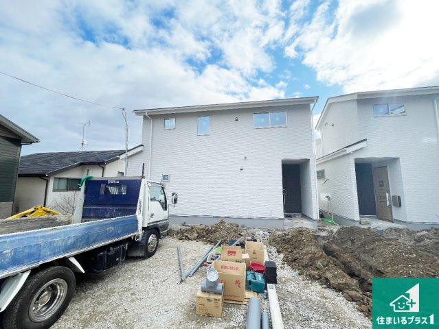 京都市西京区山田北ノ町　第1期　新築一戸建ての外観|現在建築中！落ち着いた街並みで新生活を始めることが出来そう！周辺の物件も併せてご紹介させて頂きます！