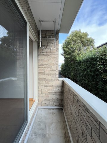 ハイドランジア　２番館のバルコニー