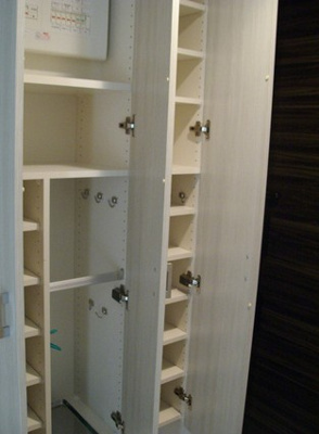 【収納】 | パークホームズ中野南台ステーションテラス | シューズボックス付玄関。