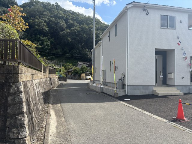 安佐北区大林第5の前面道路含む現地写真