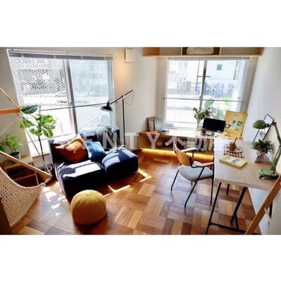 【居間・リビング】 | ラクラス洗足 | おしゃれな居間です