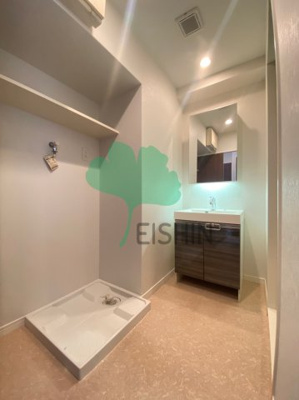 【洗面所】 | エンクレスト博多Rey(エンクレスト博多レイ) | シンプルで使いやすい洗面台です！