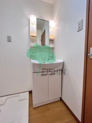 【洗面所】 | サンセリテ博多駅南2 | シンプルで使いやすい洗面台です！