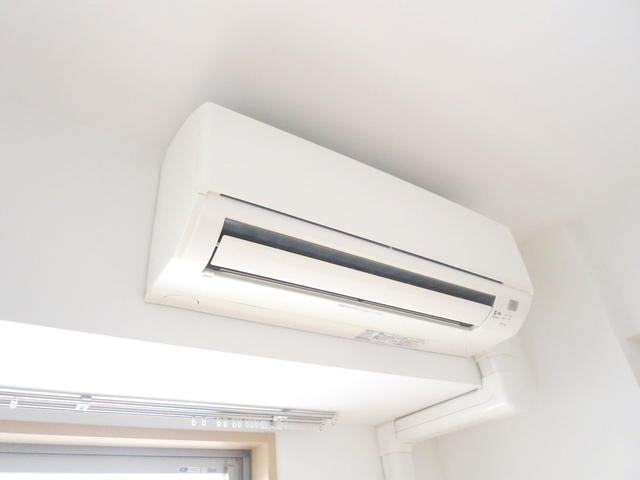 リバーハウスキヘイの設備|エアコン完備♪夏は大活躍です(＾◇＾)