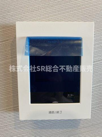 稲葉1丁目中古戸建の防犯設備|モニター付きインターホンがあり女性やお子様にも安心です！