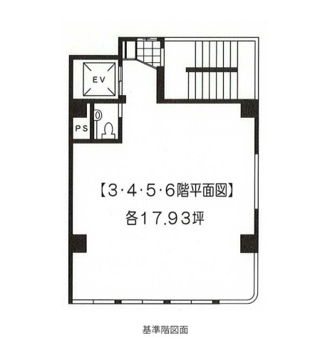 台東区　「上野駅」徒歩1分　1棟売りビル　＜藤屋ビル＞の間取り
