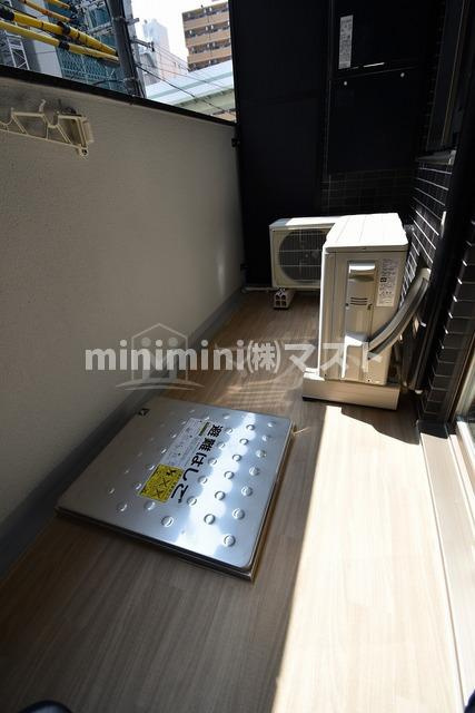 プレサンス立売堀ベルヴィルのバルコニー