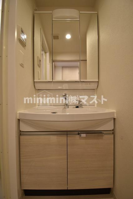 プレサンス立売堀ベルヴィルの洗面所