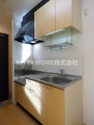 マーブルスカイ	のキッチン|ガスコンロ設置可能です!(^^)!