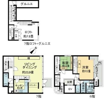 【間取り】 | ARTEMIS MINAMI AZABU