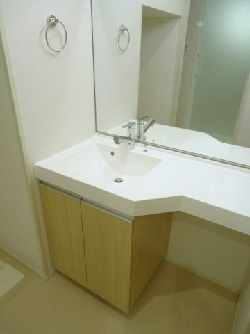 ベル・グレイスの洗面所|スペースが確保できる洗面所です