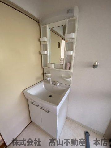 自由ケ丘南・N邸の洗面所