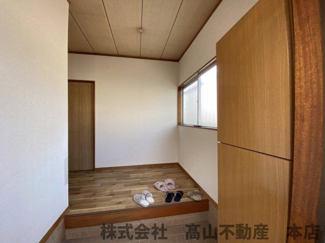 自由ケ丘南・N邸の玄関