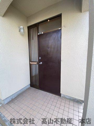 自由ケ丘南・N邸の玄関