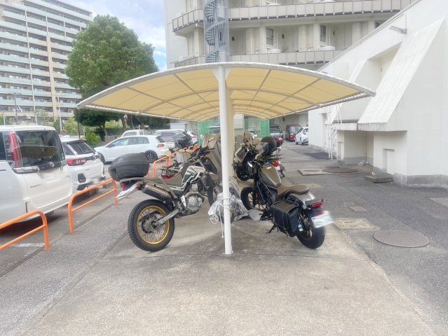 検見川パークマンションB棟のその他共用部分|共用部・バイク置き場