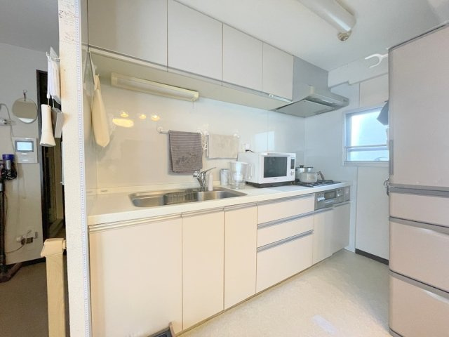検見川パークマンションB棟のキッチン|キッチン/毎日の家事を快適にする、使い勝手の良いシステムキッチン