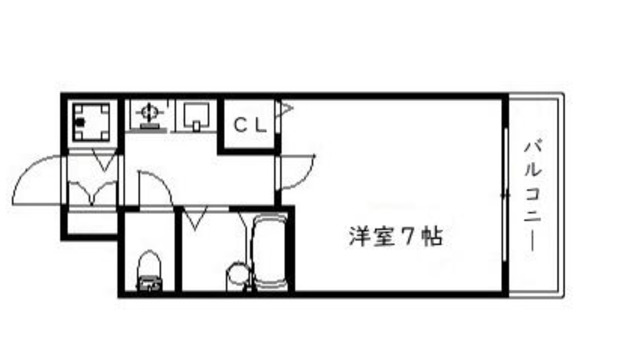 【兵庫県】神戸市兵庫区　１棟収益マンション　＜ベルズコート上沢＞の間取り