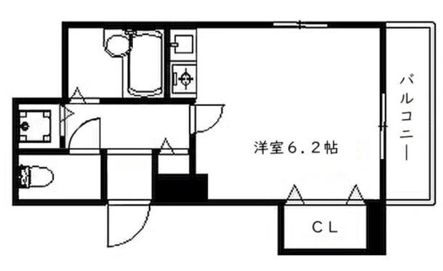 【兵庫県】神戸市兵庫区　１棟収益マンション　＜ベルズコート上沢＞の間取り