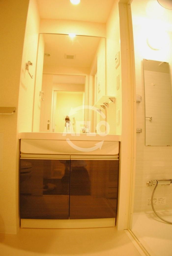 ドゥーエなんば南の独立洗面台