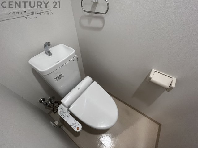 温水洗浄便座付きトイレです！