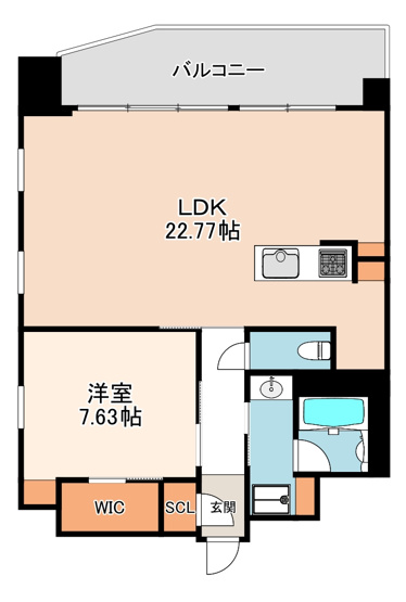 【間取り】 | プレジオ松屋町