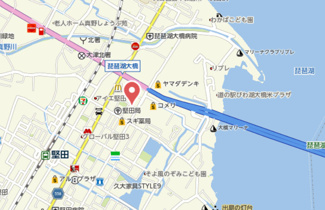 【地図】 | 今堅田②　貸店舗事務所　Ｉ邸