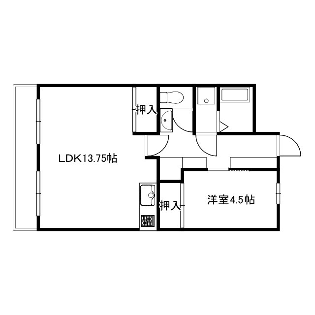 野口マンションの間取り