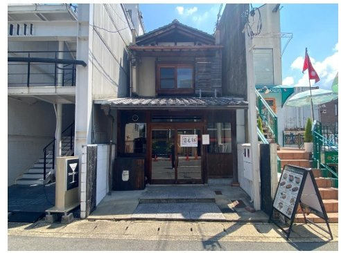 上賀茂岩ケ垣内町町戸建て店舗の外観