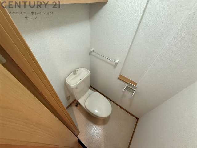 バストイレ別のトイレです