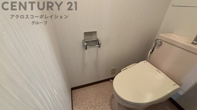 温水洗浄便座付きです