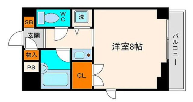 ★ポータル未掲載★【大阪府】大阪市都島区　1棟収益売りマンション　「都島駅」徒歩４分！　クレスト都島の間取り