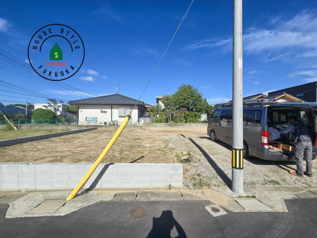 福津市津屋崎1丁目第5-2棟（1号棟）の外観|デザイン性のある外観です。