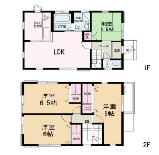 【間取り】 | 間取りは4LDKになります。