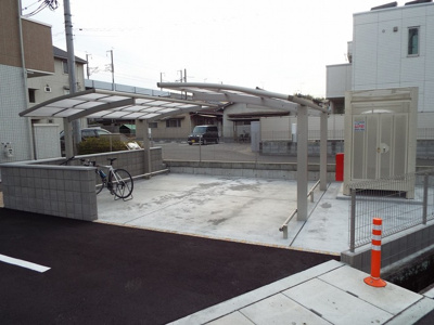 【その他共用部分】 | D-roomトラベシア | 駐輪場