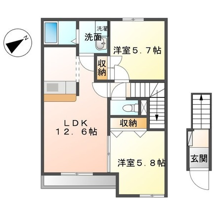 フィールドピア Wの間取り