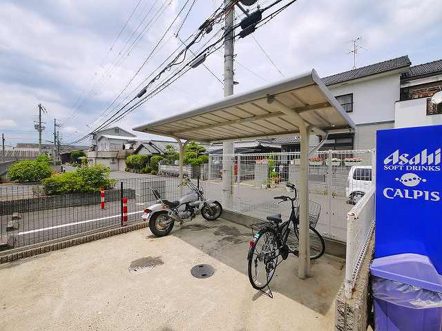 レオパレスナカノのその他共用部分|駐輪場完備