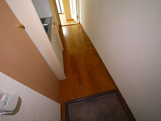 レオパレスナカノの玄関|毎日通る玄関はこちらです