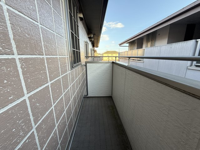 コンフォート高町Ⅱのバルコニー