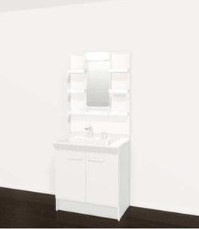 【独立洗面台】 | 右京区嵯峨野有栖川町 | 内装イメージパース