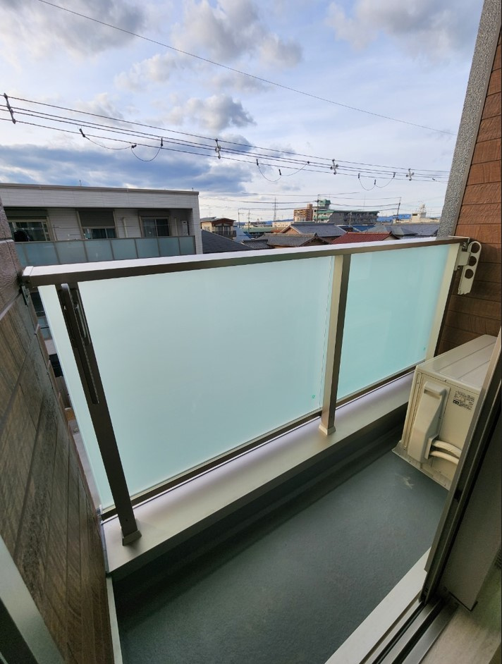 カーサ・セイケイのバルコニー|西向きのバルコニー