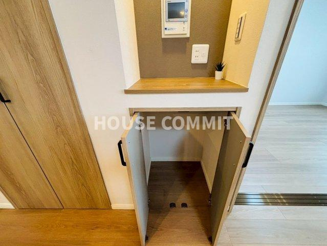 ライオンズガーデンシティ成田の収納|電話台