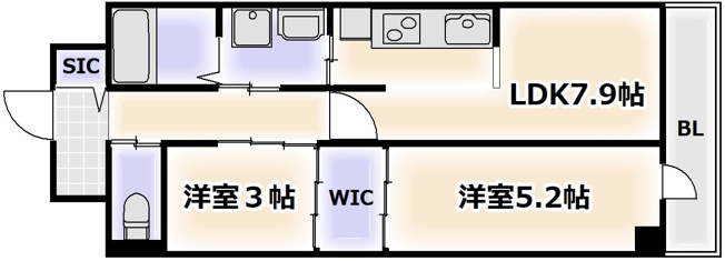 【間取り】 | TROMMEL HEIM NAMBA