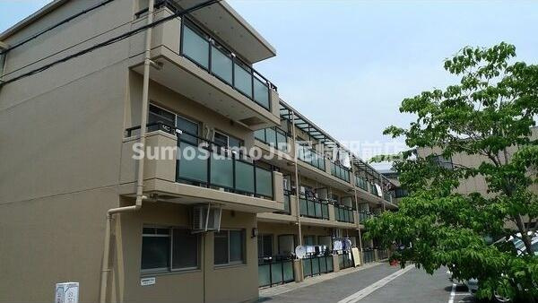 ブバリア園田の外観|外観は落ち着いています