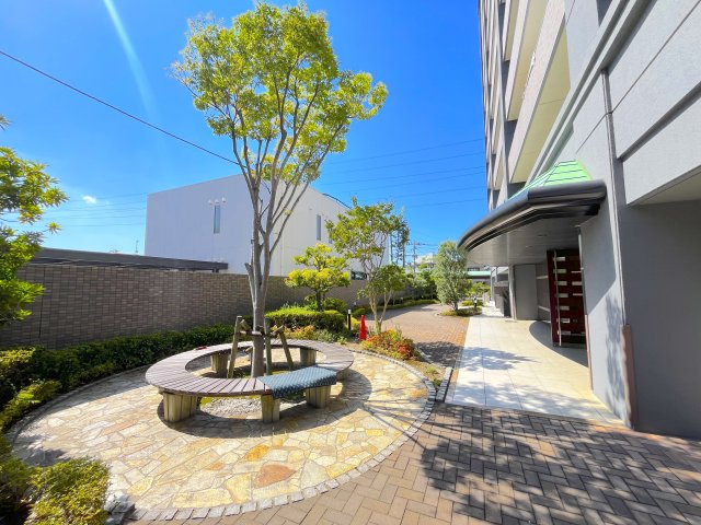 エイルマンション粕屋中央グランディスのエントランス