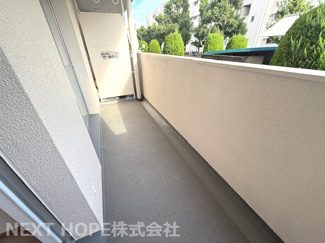 【バルコニー】 | 東難波住宅１号棟 | 南向きバルコニーです♪